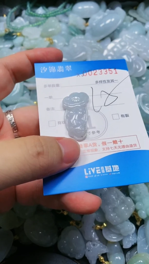 翡翠未镶嵌颈饰闪购商品0023351