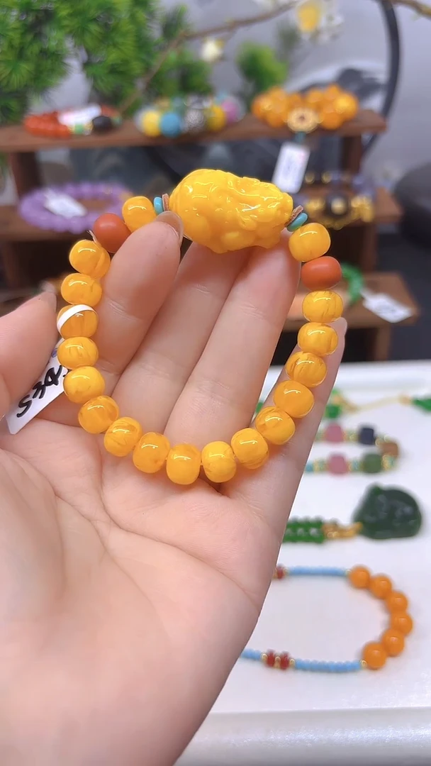 手链蜜蜡未镶嵌S345
