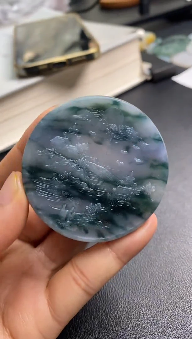 定制翡翠未镶嵌毛货翡翠~