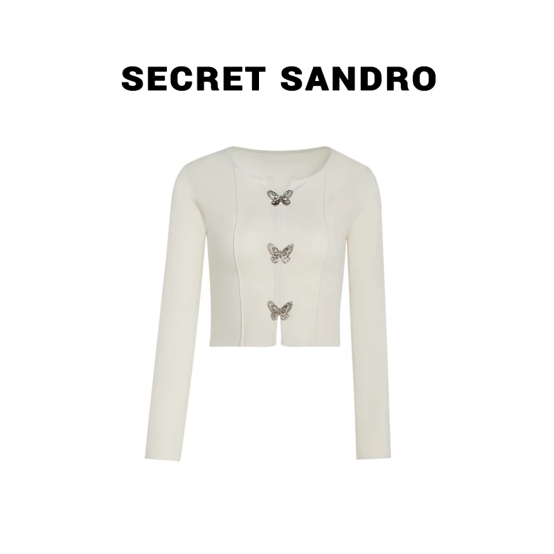 【Secret Sandro】 鸥小柒 毛针织衫 M25213039Q