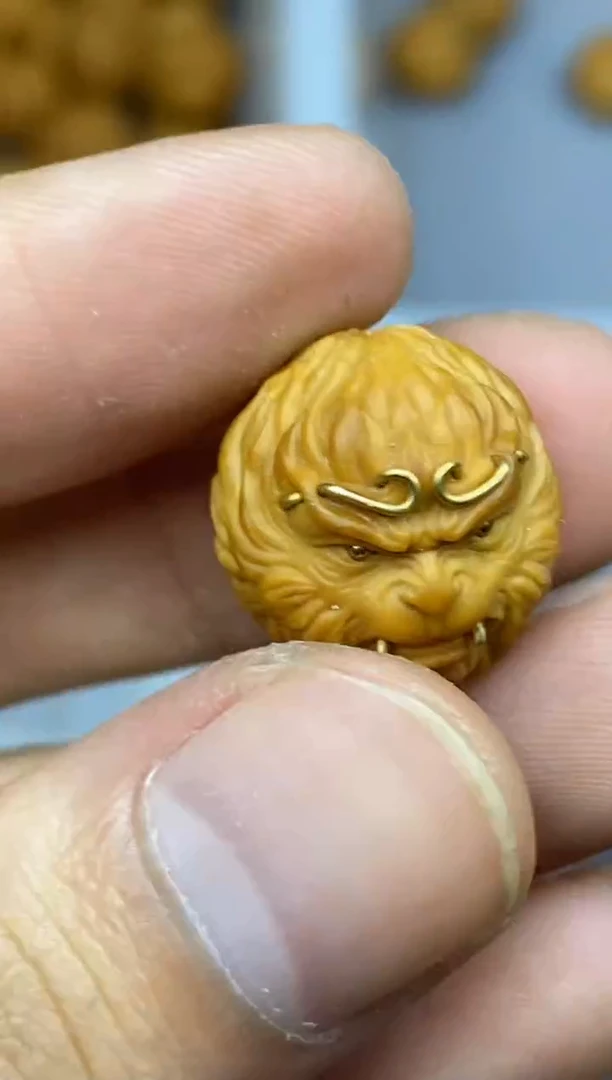 猴头核桃吊坠泰猴 重工