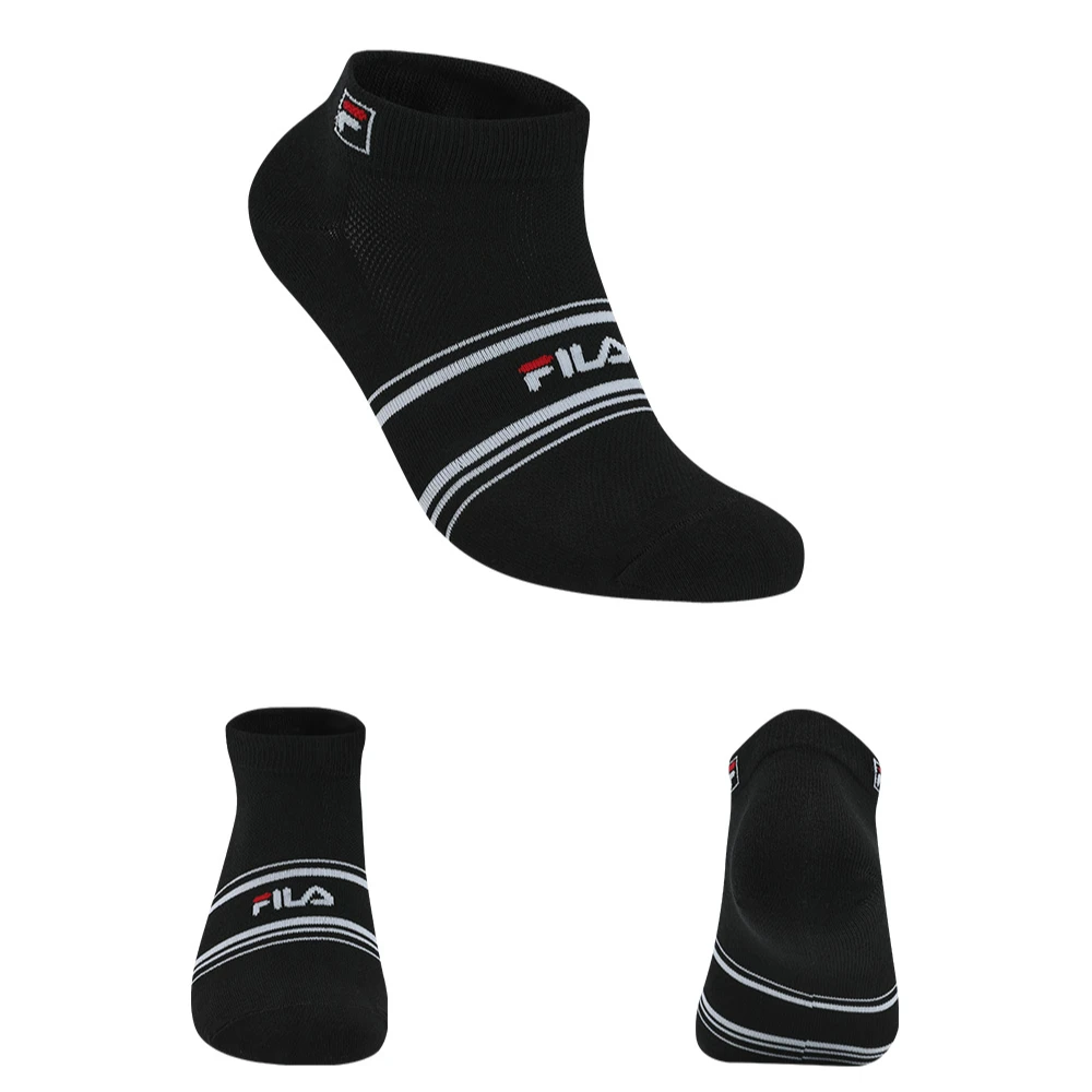 Fila/斐乐男子低腰短筒袜新款舒适简约休闲运动袜子F13M539304F
