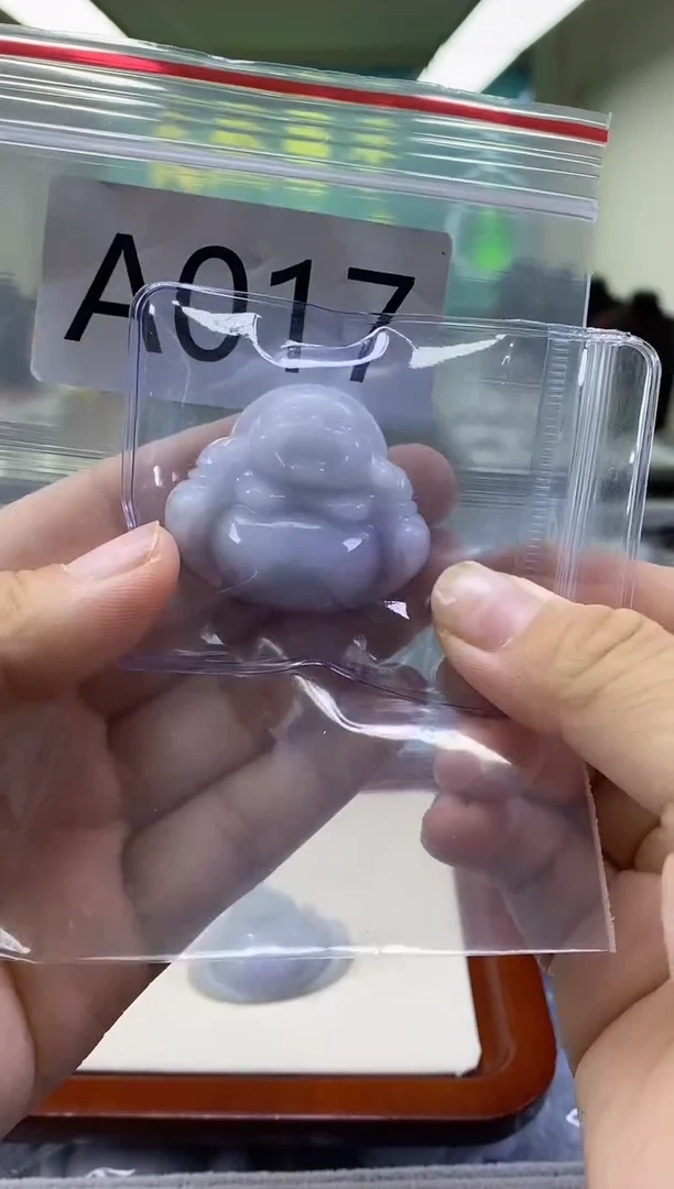 未镶嵌挂件翡翠蕙**色a017