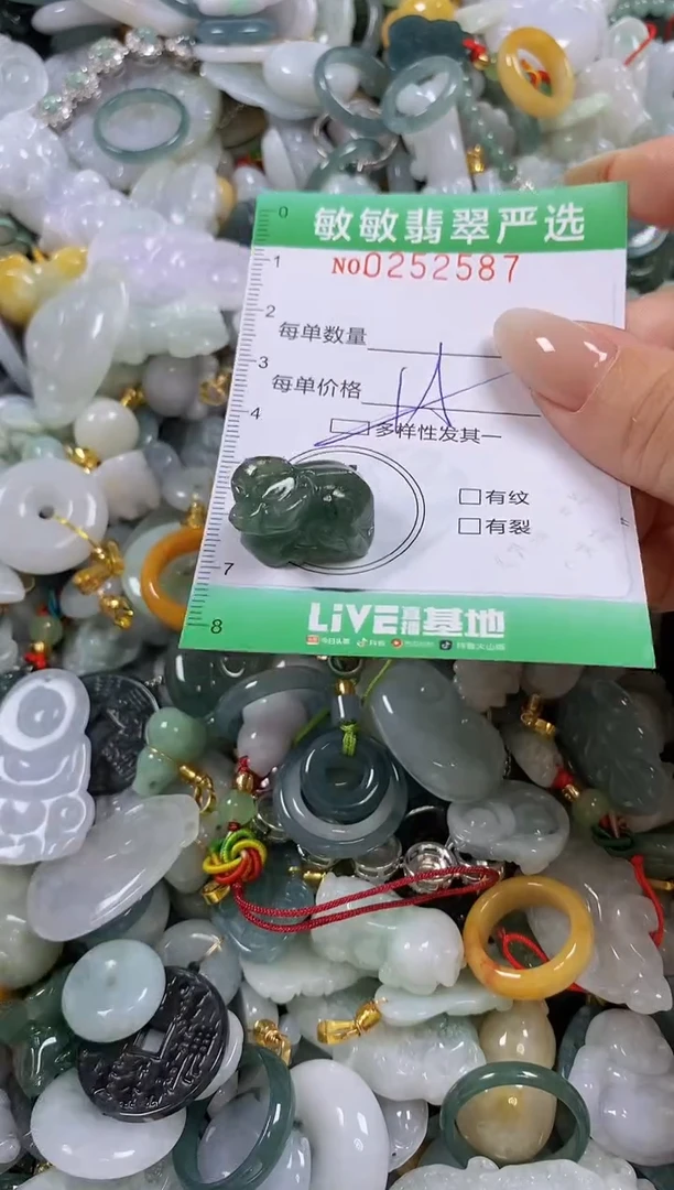 翡翠未镶嵌颈饰闪购0252587多样性发其一