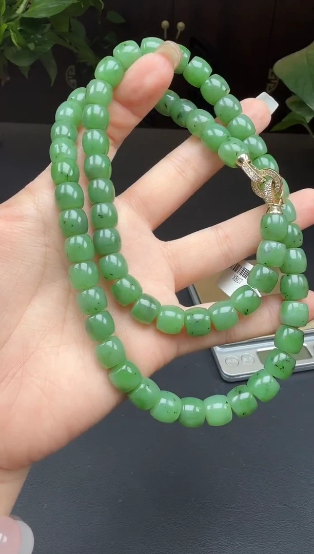 颈饰未镶嵌和田玉项链XB07多样性发其一