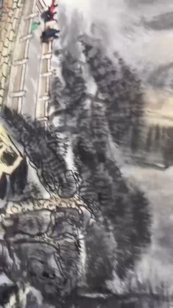 国画李纲-8平尺-山水国画