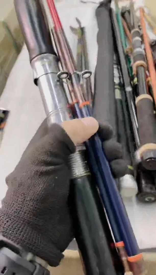 风**舟鱼竿 孤品 微瑕疵 以直播间讲解为准