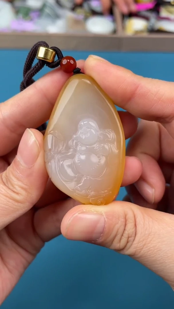 颈饰未镶嵌和田玉1.4YS多样性拍一发一2