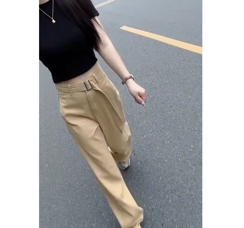 2025春季新款网红同款洋气减龄气质休闲上衣裤子女珍V2