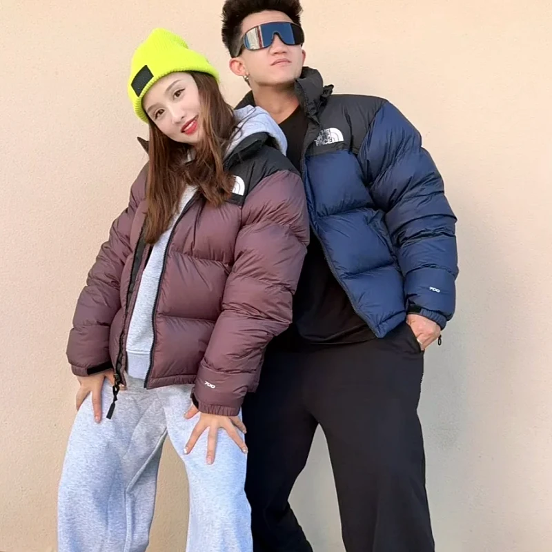 1996THE男女情侣款时尚秋冬户外羽绒服700蓬松
