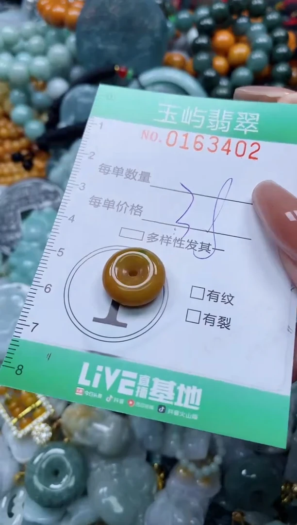 翡翠未镶嵌颈饰闪购0163402