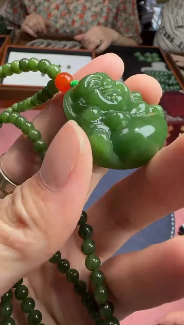 和田玉未镶嵌吊坠(赠链)【钰602】19 9005