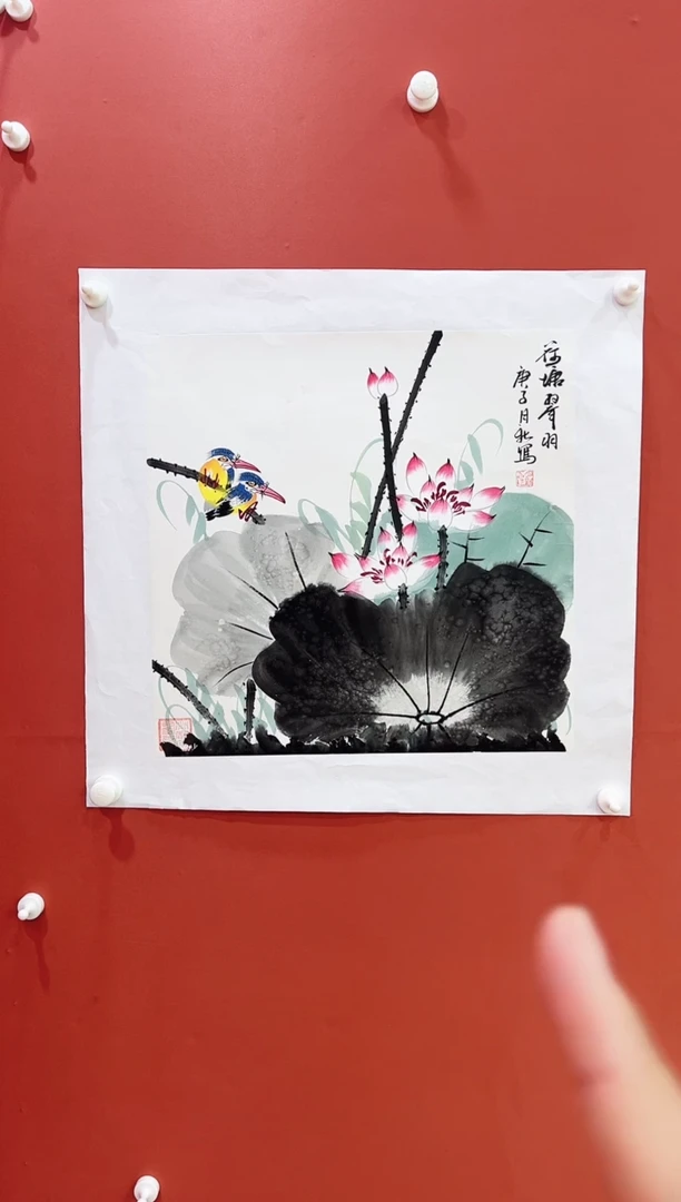 国画王月新国画作品