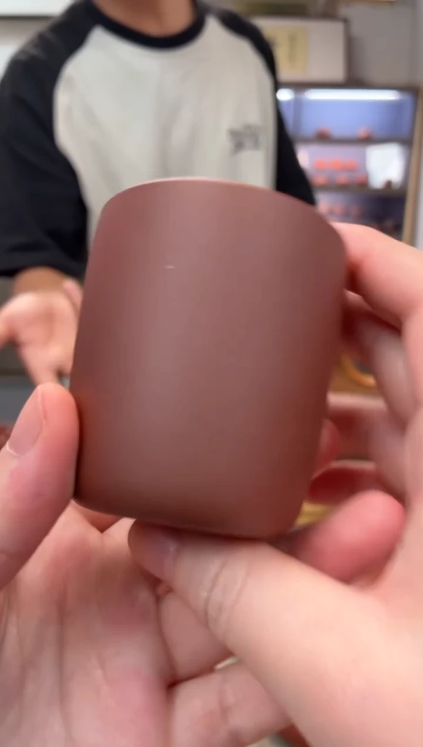 茶壶紫砂底槽清 直筒杯