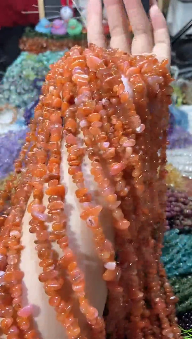 水晶珠宝半成品未镶嵌nanhong