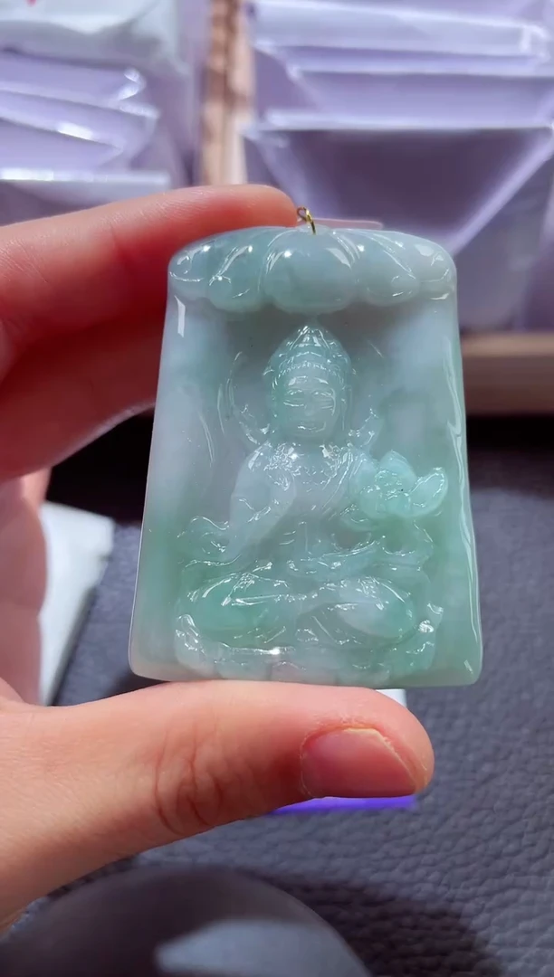 颈饰未镶嵌翡翠00002696观音