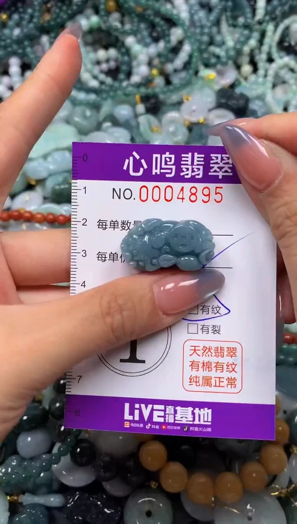 颈饰未镶嵌翡翠闪购004895