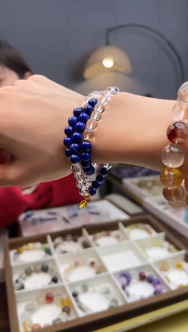 【闪购商品】水晶手链合金白水晶