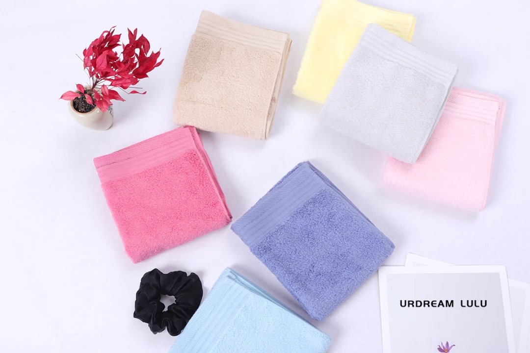 [纯棉家用毛巾] （三条装随机发）34*80尺寸60支无捻超柔纱面巾-P42