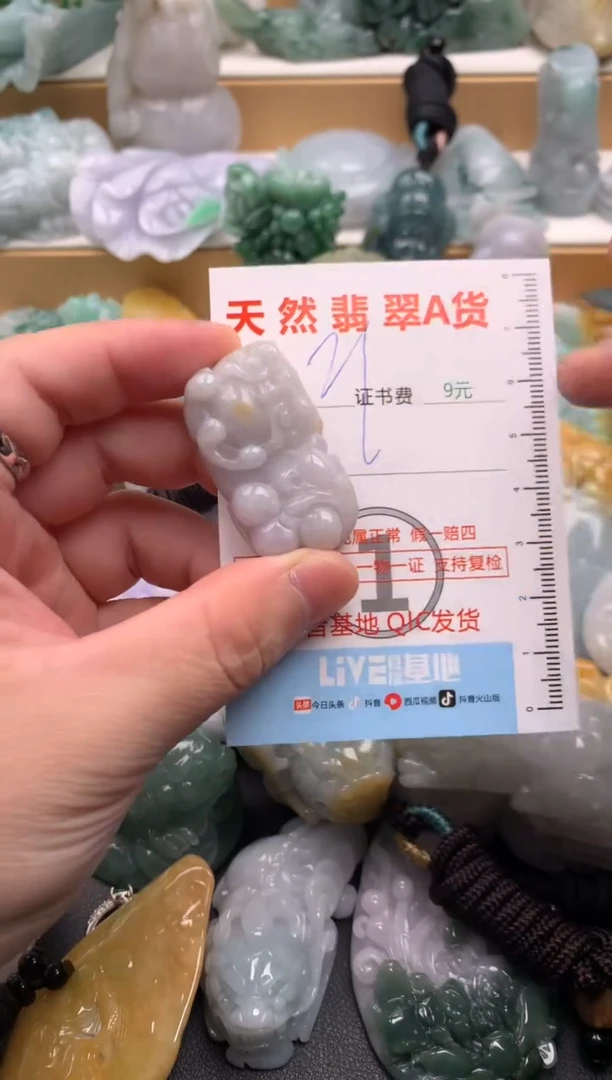 吊坠(不含链)未镶嵌翡翠1