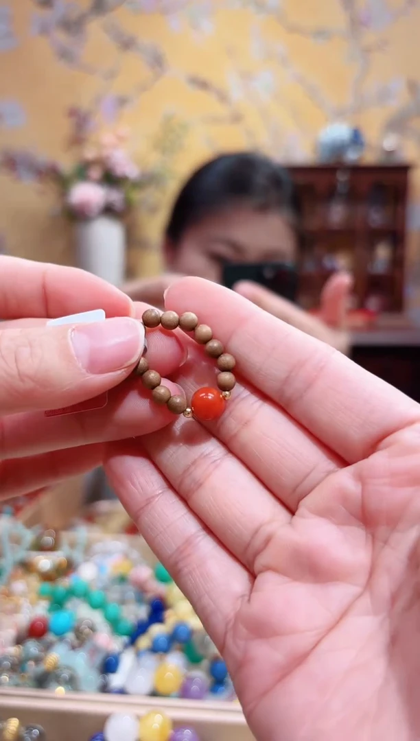 未镶嵌南红玛瑙戒指设计款戒指