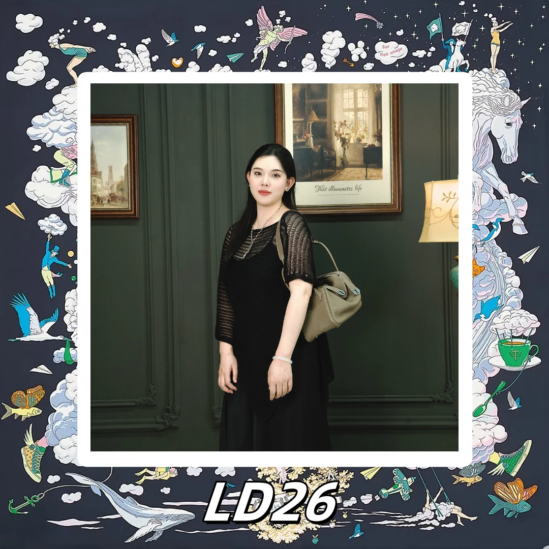 【LD26】全手工轻奢时尚款斜挎单肩手提商务高档经典女包