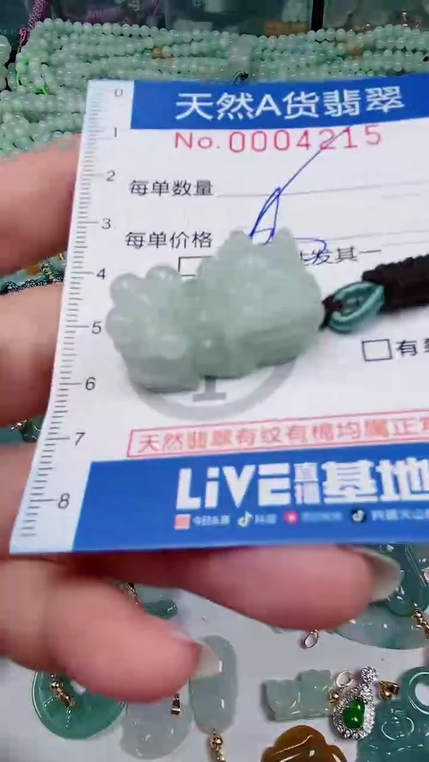 【闪购商品】翡翠颈饰未镶嵌00004215