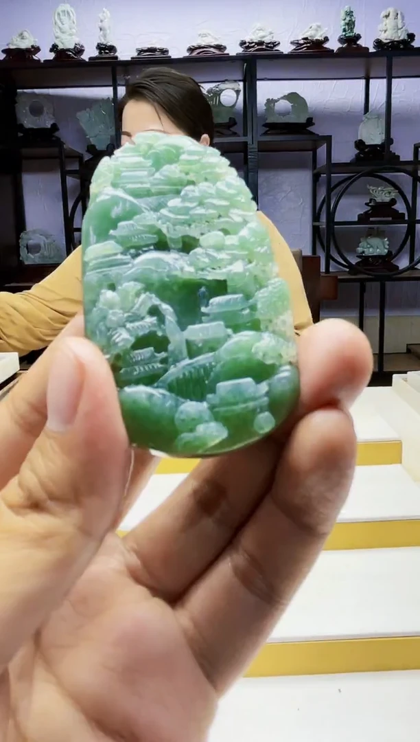 定制翡翠未镶嵌毛货04290059