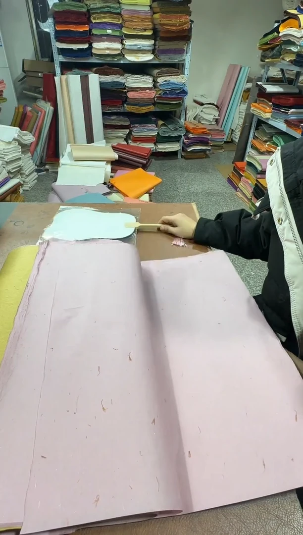 48*180 藕粉色雁褚50张