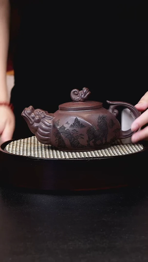 茶壶紫砂宜兴茶壶h8751006