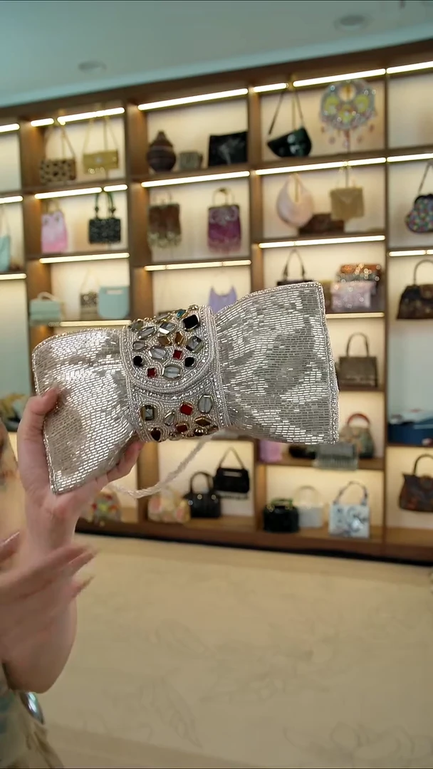 织物百格汇手工包