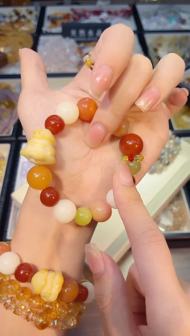 未镶嵌手串水晶圣诞树