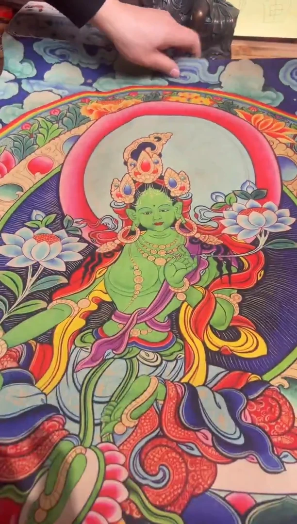 卷轴画卷轴画奥奥的唐卡