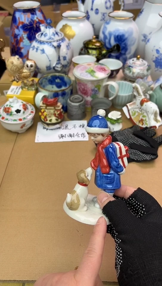中古回流瓷器，介意者慎拍