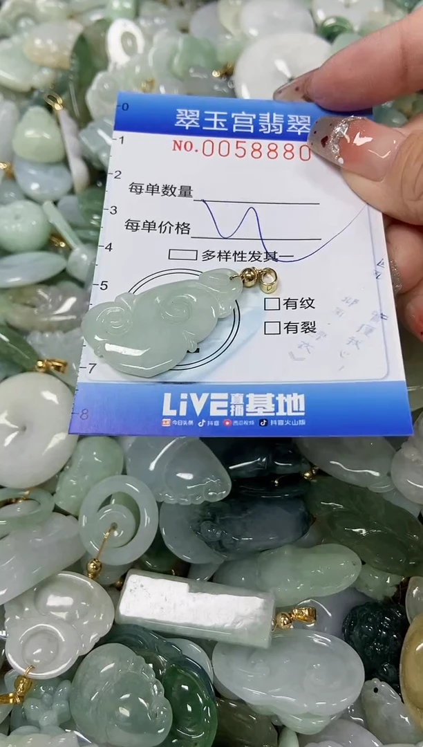 【闪购商品】翡翠颈饰未镶嵌商品0058880