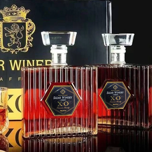（无礼盒）歌雅伦酒庄克瑞诺斯XO白兰地700毫升40度自酌自饮送礼酒