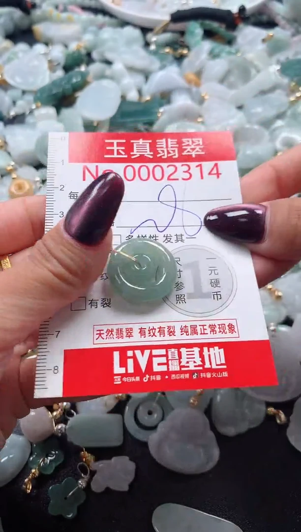 吊坠(不含链)未镶嵌翡翠2314