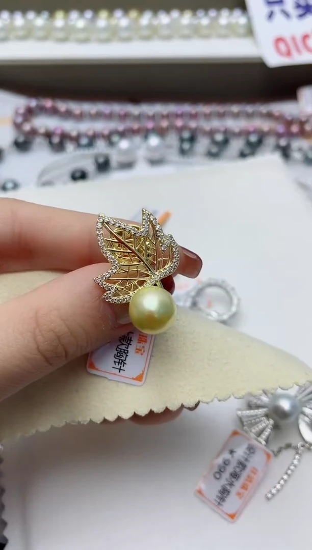 【闪购商品】海水珍珠胸针未镶嵌W70