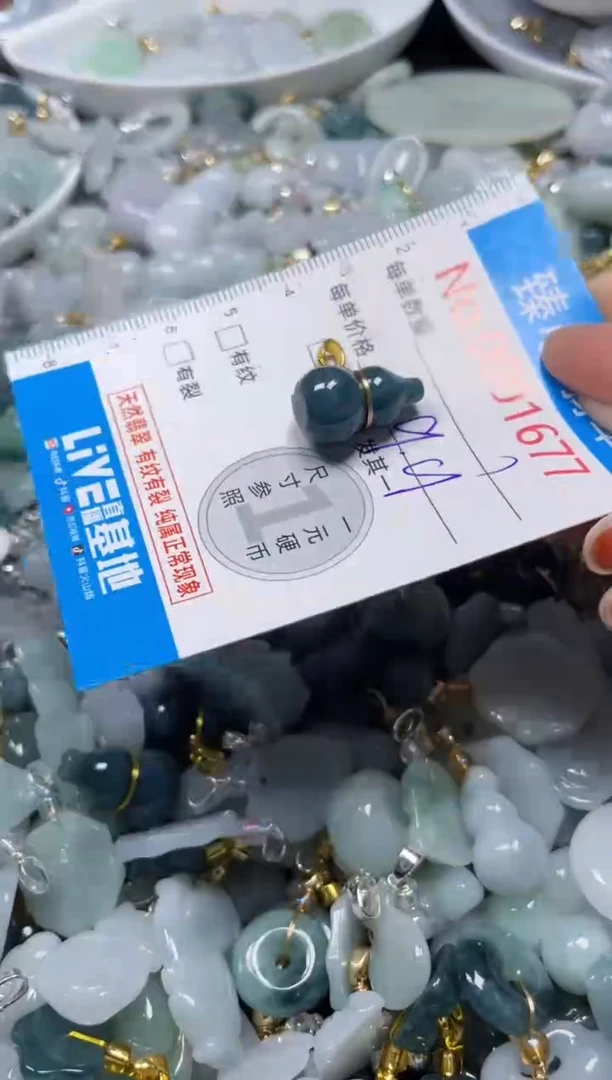 颈饰未镶嵌翡翠1677