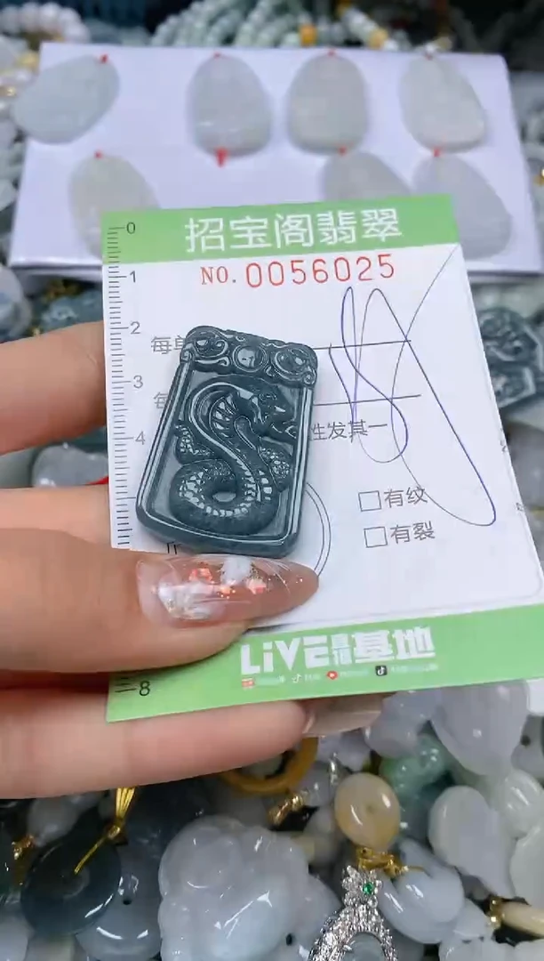 【闪购商品】翡翠颈饰未镶嵌闪购商品0056025