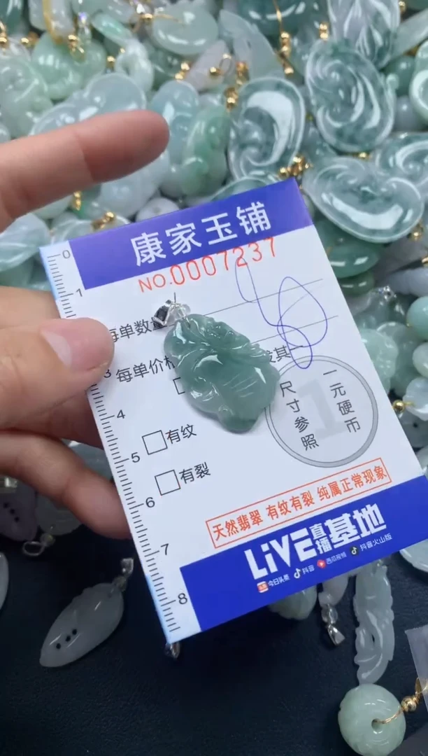 颈饰未镶嵌翡翠7237