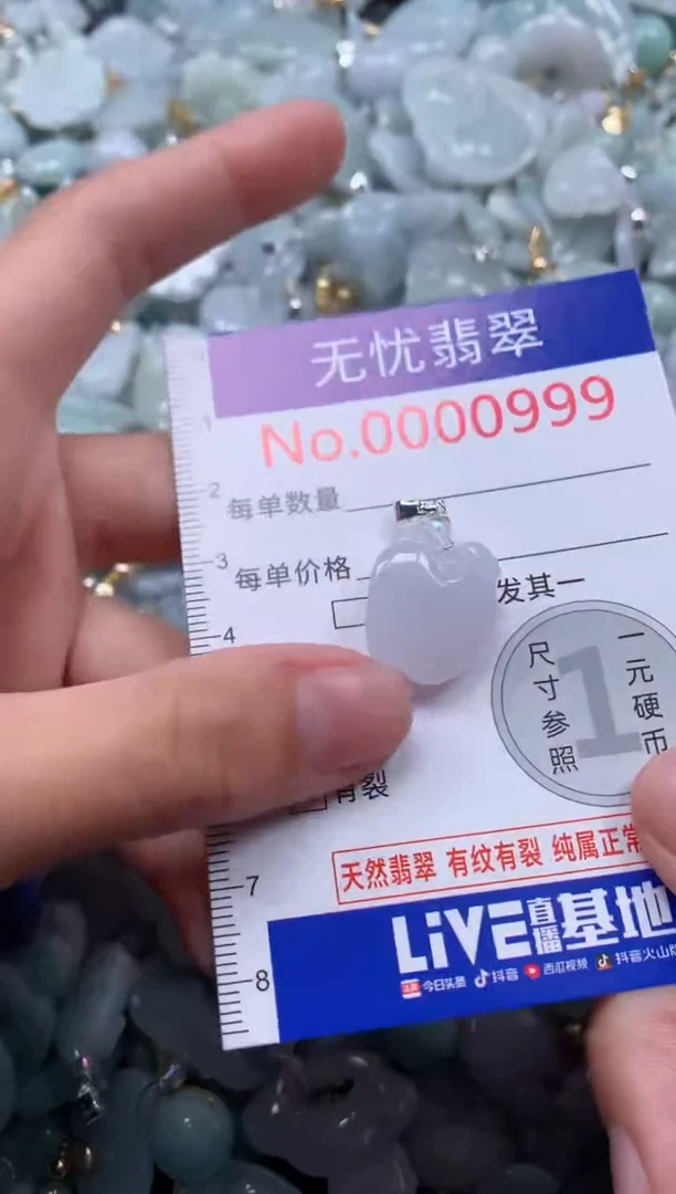 颈饰未镶嵌翡翠999