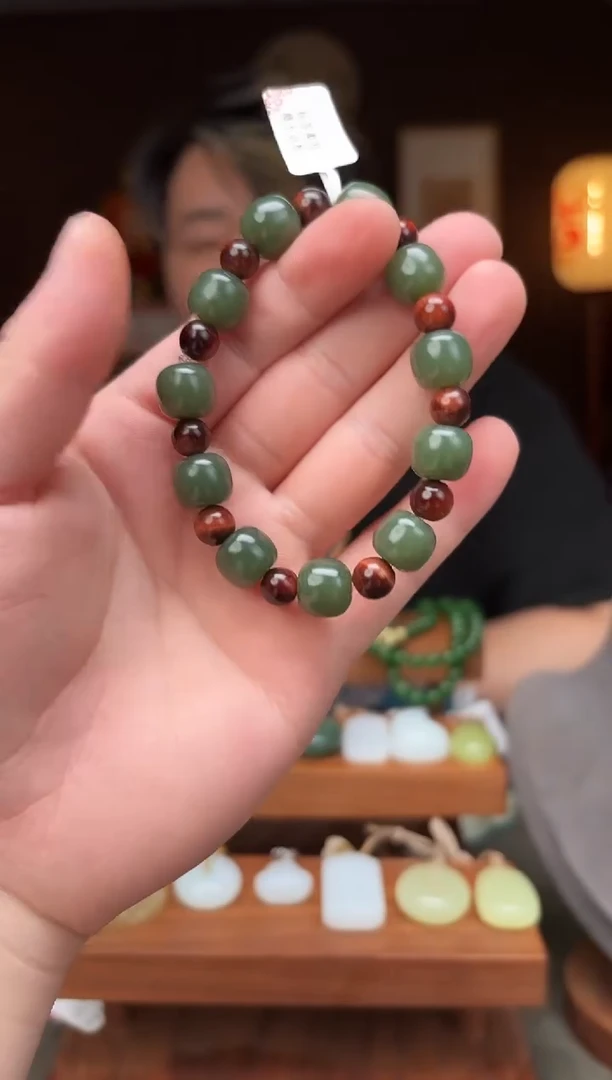 未镶嵌和田玉把件ff13-手串