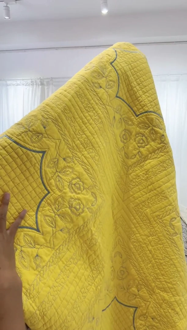 棉220*240纯棉床盖79号微瑕