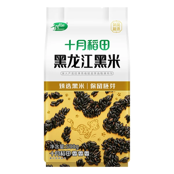 十月稻田黑米 500g