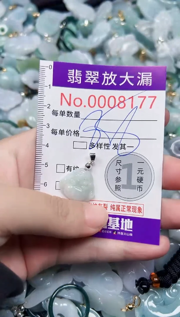 颈饰未镶嵌翡翠8177