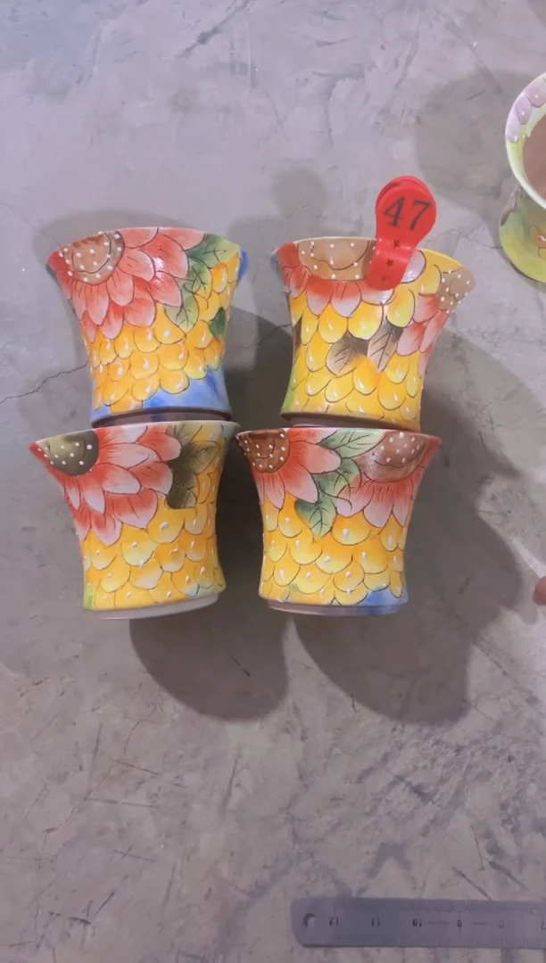 摆件47陶花岛多肉陶瓷花盆罐——微瑕