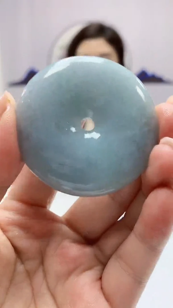 【闪购商品】定制翡翠未镶嵌4829ms-毛货222扣子