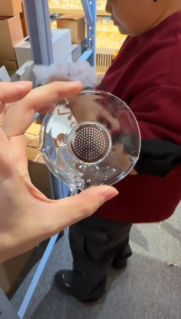 禾器-观山茶漏-透明色