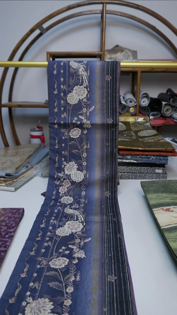 织绣150 全通花鸟花鸟